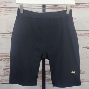 Tracksmith Men's Reggie Half Tights Shorts Size Large Black (no liner)